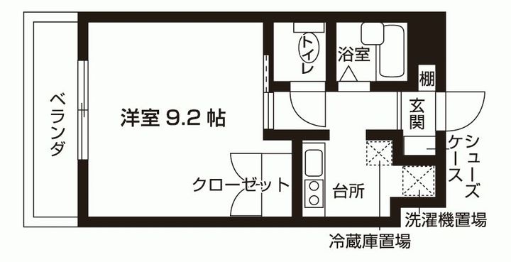 東京都清瀬市野塩1(マンション)の賃貸物件の間取り