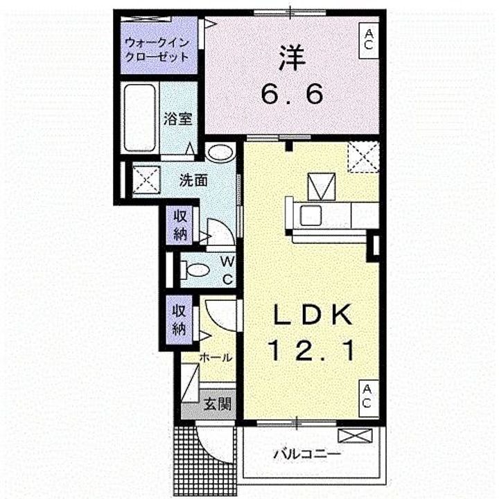 アドニスIIの間取り