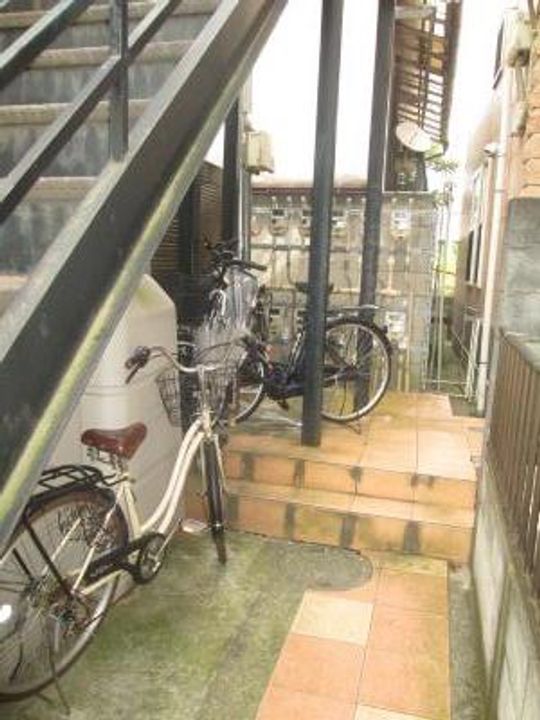 神奈川県川崎市中原区市ノ坪(アパート)の賃貸物件の地図