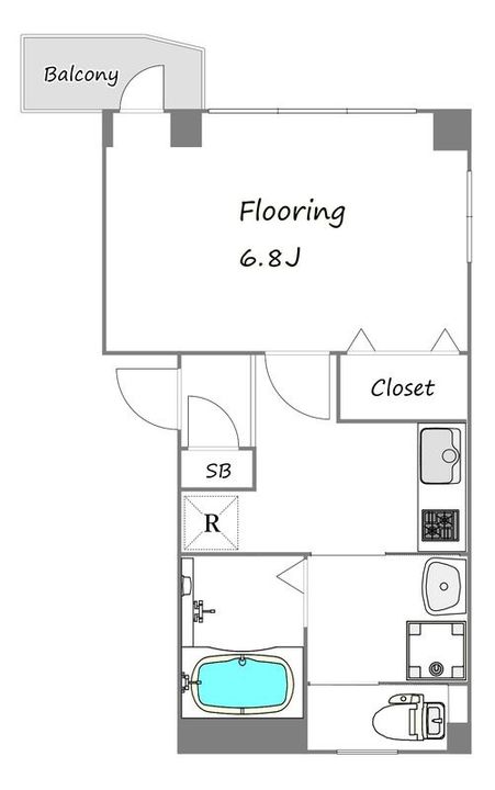 TUR池尻の間取り