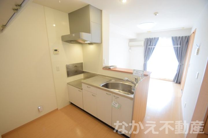 徳島県阿南市福村町南筋(アパート)の賃貸物件のキッチン