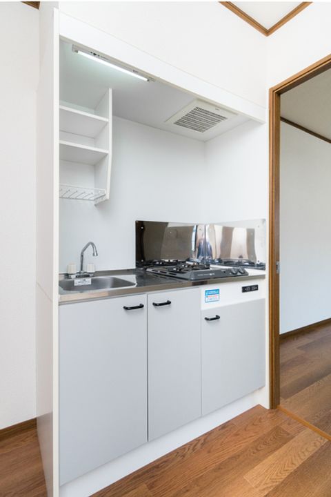 アンプルール ブア アントゥルーアのキッチン