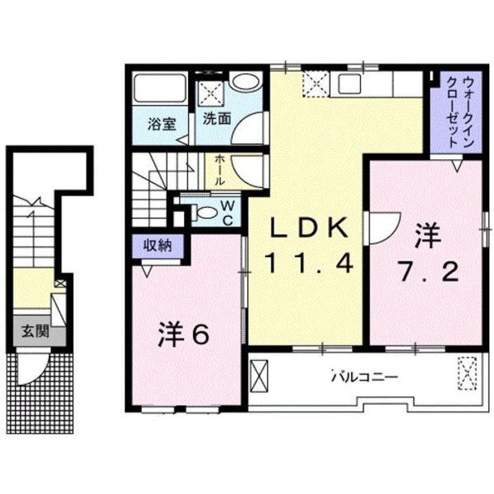 クレッシェンドの間取り