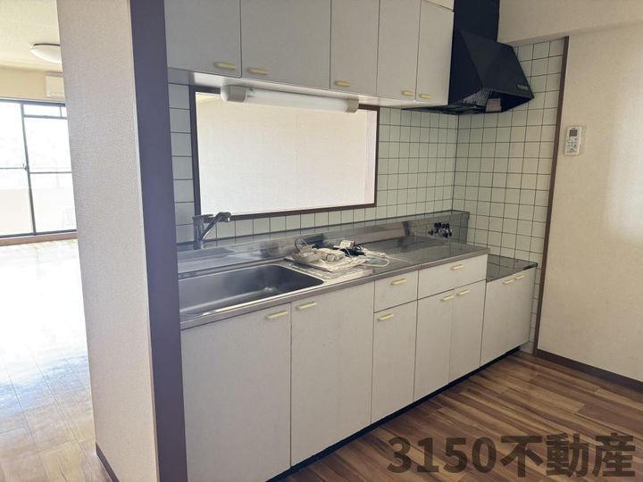 岐阜県岐阜市茜部菱野2(マンション)の賃貸物件のキッチン