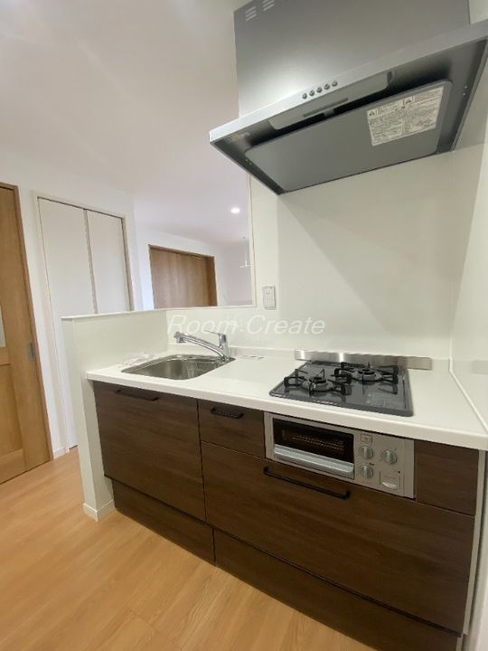 ベルリード北島C棟のキッチン