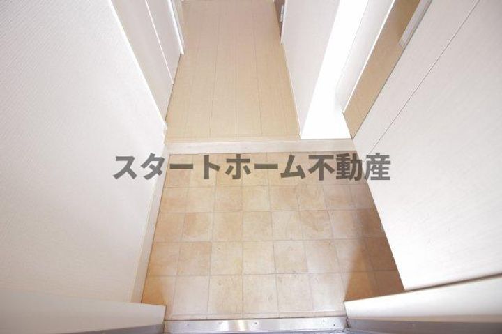 アヴニール優Cの玄関