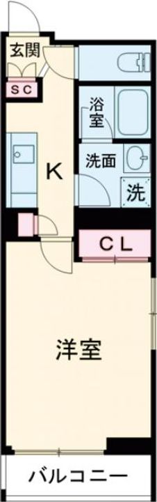 THE CLASS EXCLUSIVE RESIDENCEの間取り