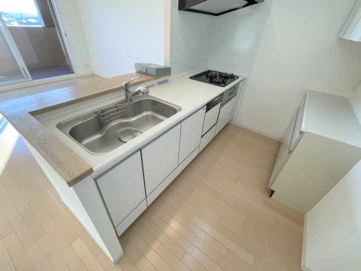 サンクレイドル水戸堀町ウィンフォートのキッチン