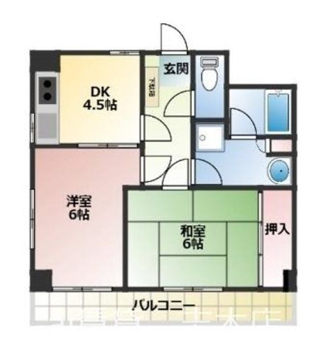 埼玉県富士見市針ケ谷1(マンション)の賃貸物件の間取り