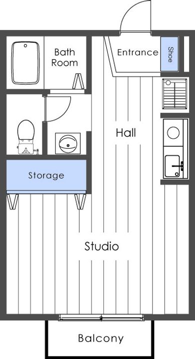i-HOUSEの間取り