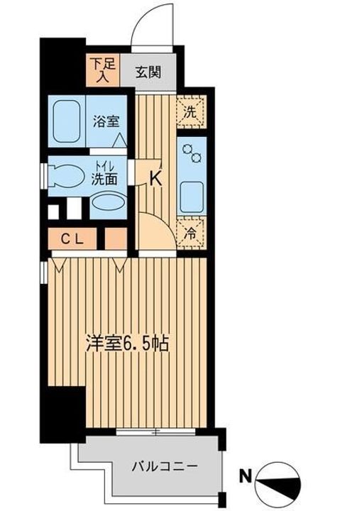 神奈川県大和市中央林間5(マンション)の賃貸物件の間取り
