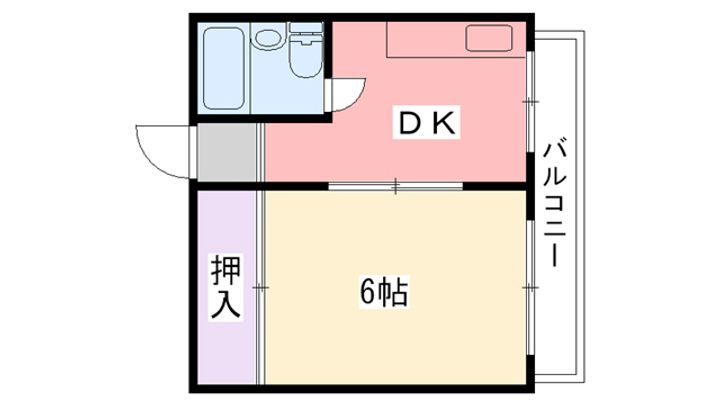 カーサ上甲子園の間取り