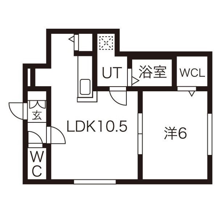 N-stage greenの間取り