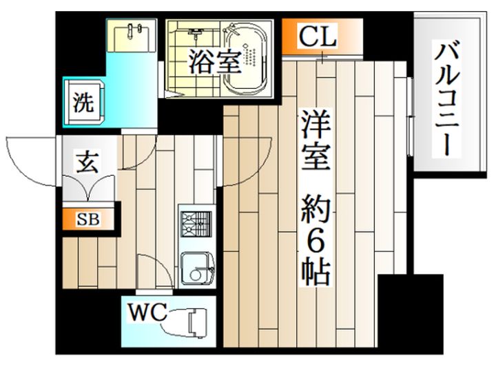 エスリード神戸ハーバークロスの間取り