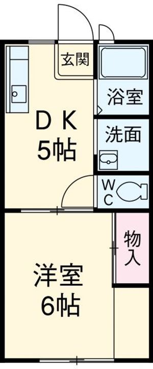 ジュネスコーポの間取り