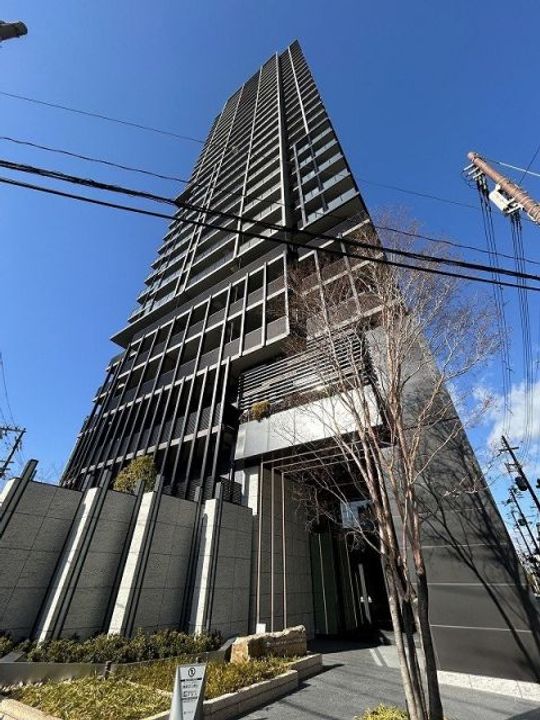 シエリアタワー大阪福島の外観