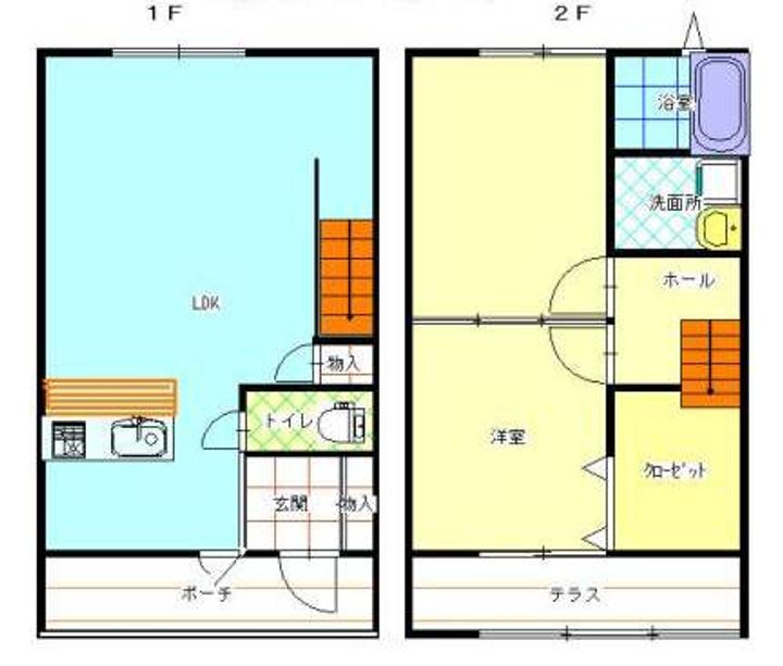 エルウッド23 A棟の間取り