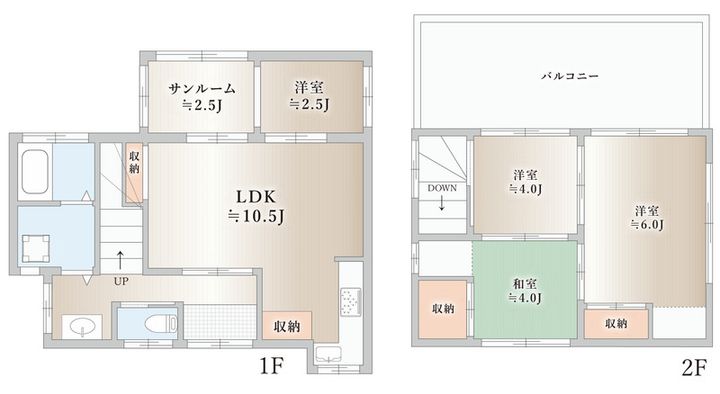 千葉県千葉市若葉区桜木1(一戸建)の賃貸物件の間取り