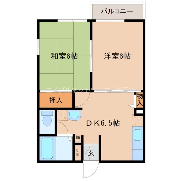 コージーコート(筑西)の間取り