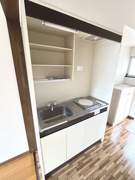 神奈川県横浜市保土ヶ谷区瀬戸ケ谷町(アパート)の賃貸物件のキッチン