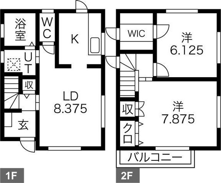 岩手県花巻市本館2(一戸建)の賃貸物件の間取り