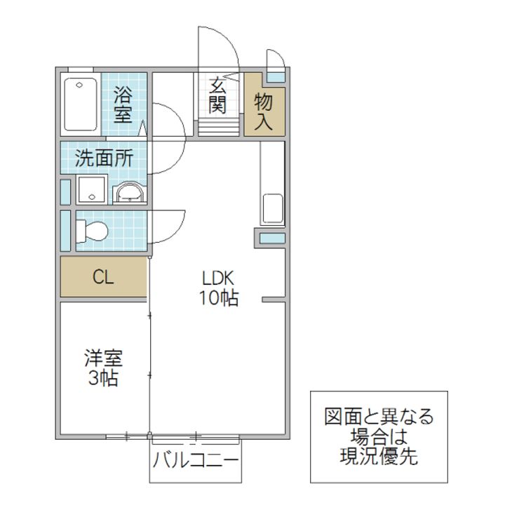 パルテール IIの間取り
