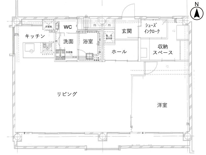 新谷町第一ビルの間取り
