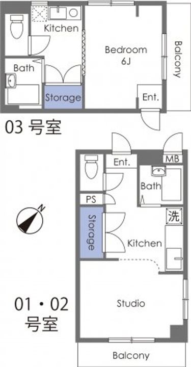 ヴィクトールVIIの間取り