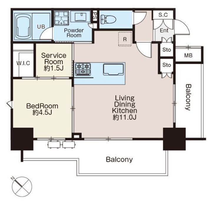 クラシアム文京白山の間取り