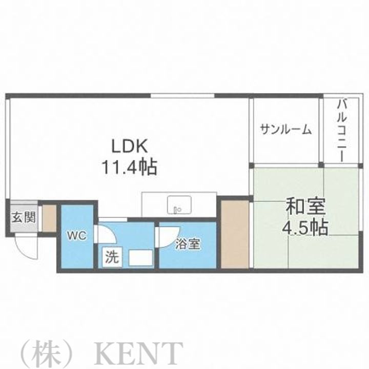 山の手U-ハウスの間取り