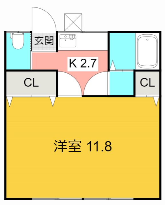 ニュー宝荘の間取り