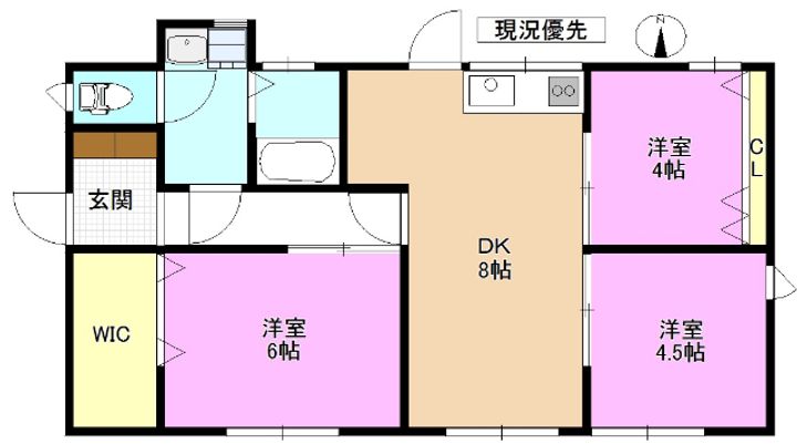 長野県長野市みこと川(一戸建)の賃貸物件の間取り