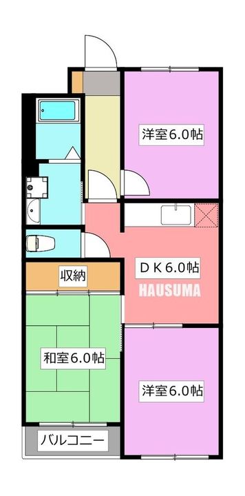 ラーバンヤマミツの間取り