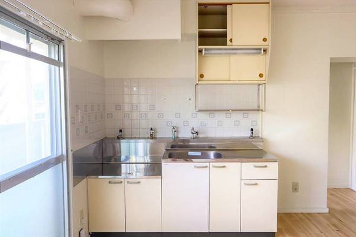 香川県三豊市仁尾町仁尾辛(マンション)の賃貸物件のキッチン