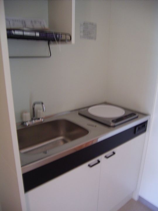 神奈川県横浜市南区清水ケ丘(アパート)の賃貸物件のキッチン