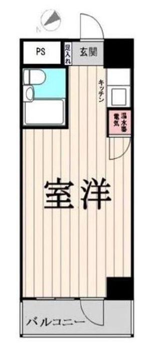 いづみハイツ茅場町の間取り