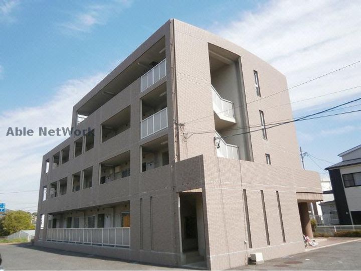 愛知県蒲郡市竹谷町蟹洗(マンション)の賃貸物件の地図