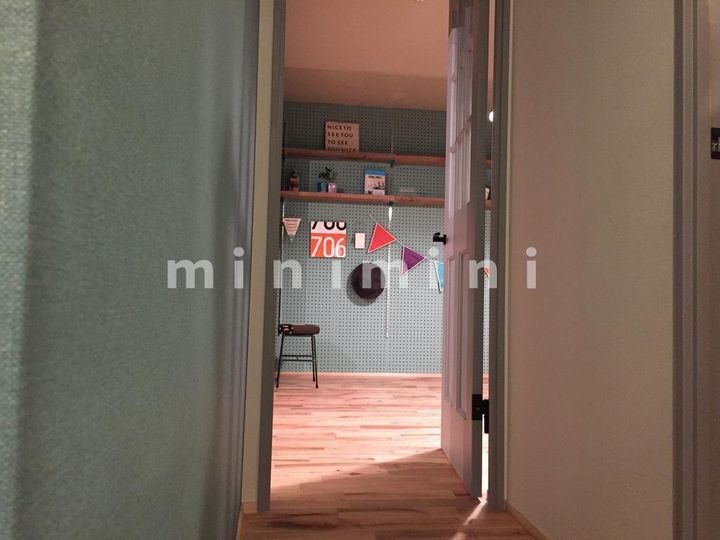 熊本県熊本市中央区出水5(マンション)の賃貸物件の玄関