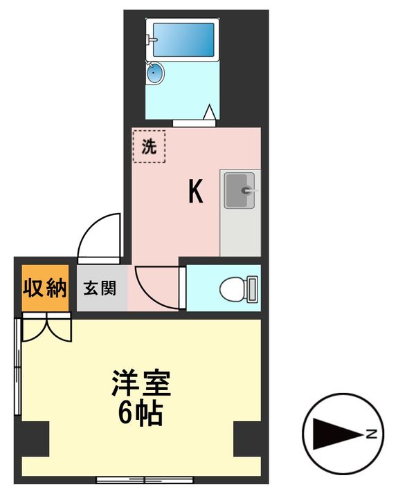 東京都江戸川区瑞江2(マンション)の賃貸物件の間取り