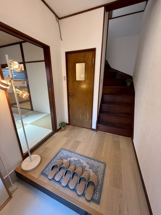 大阪府大阪市西淀川区姫島4(一戸建)の賃貸物件の玄関