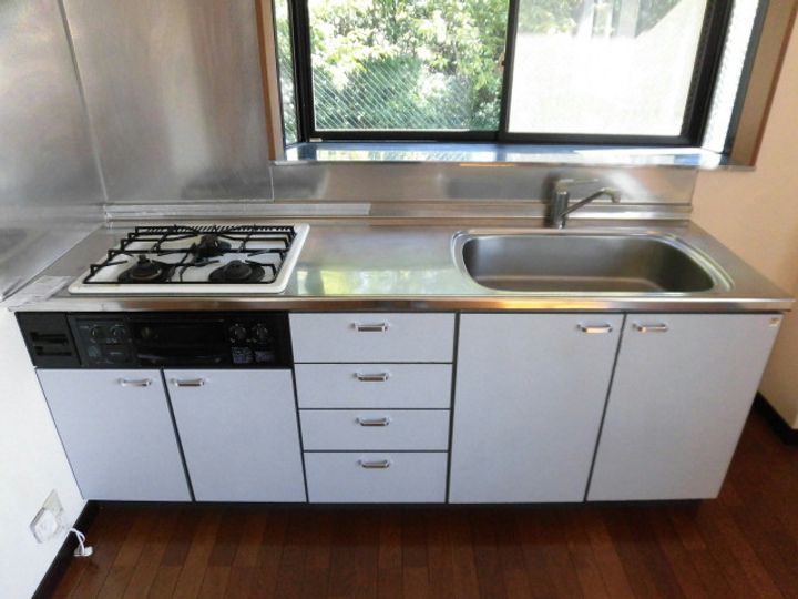 グリーンハイツ257E棟のキッチン