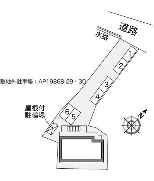 レオパレスMINORIAの地図
