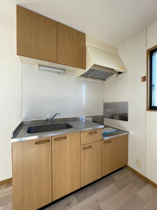 岡山県倉敷市上東(アパート)の賃貸物件のキッチン