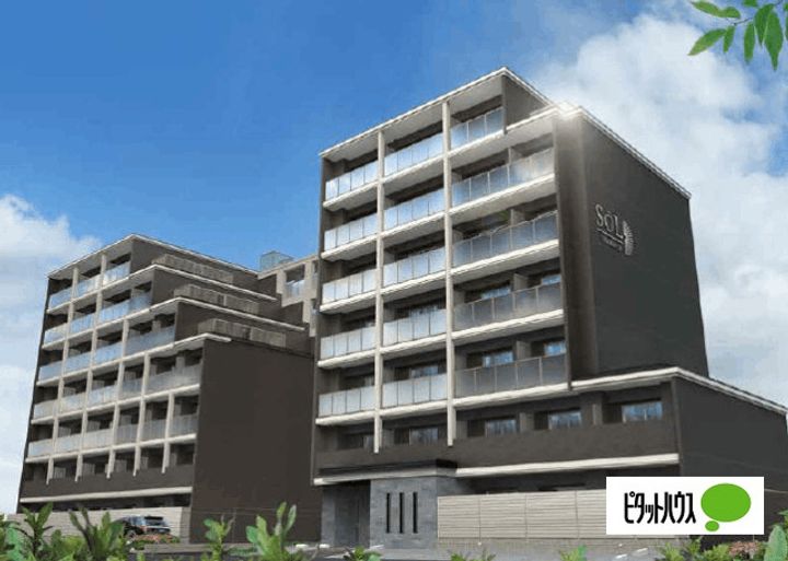 ソルテラス京都西院 STATION SIDEの外観