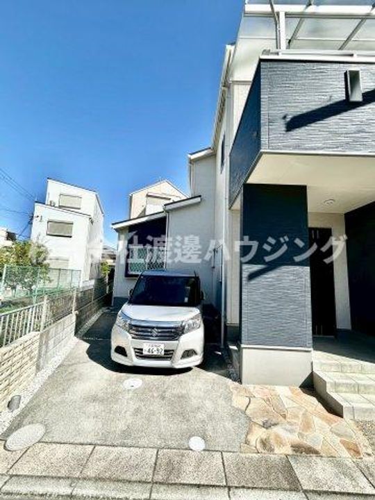大阪府高槻市宮田町2(一戸建)の賃貸物件の地図