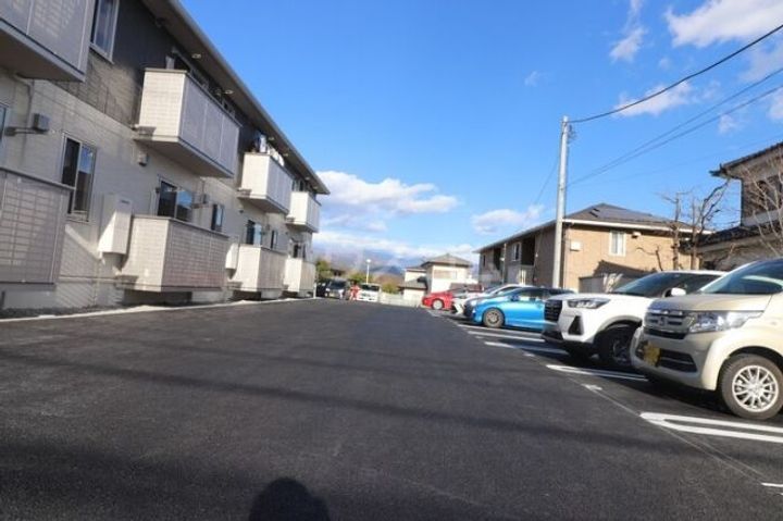 山梨県韮崎市大草町上條東割(アパート)の賃貸物件の地図