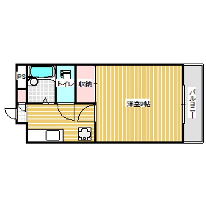サニークレスト清水の間取り