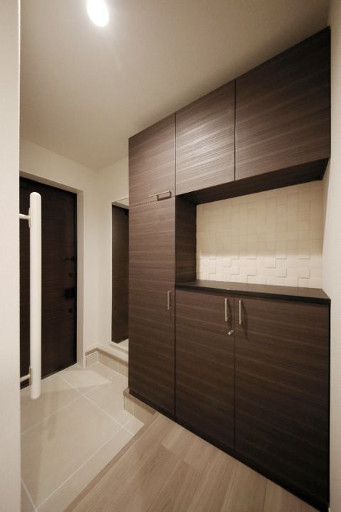 シャーメゾン目黒洗足の玄関