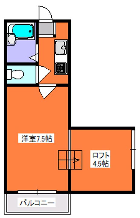 MJハイツの間取り