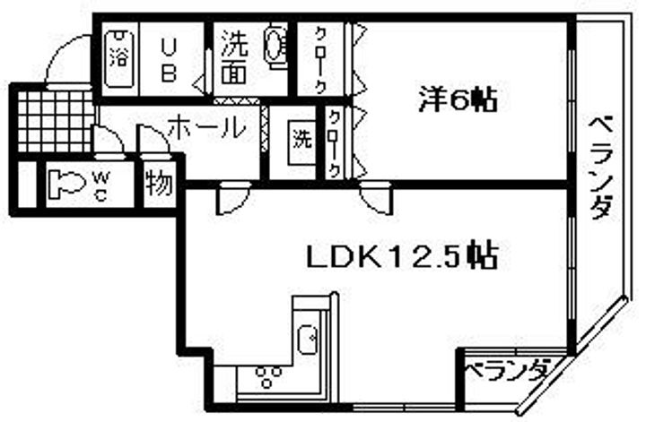 スマイルガーデンの間取り